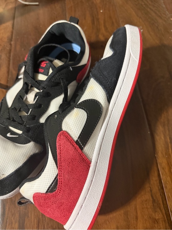 Nike Other - Nike Men's Alleyoop Sneakers in Black, White and Red